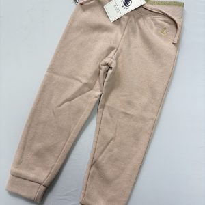 Pink & Gold Glitter Jogging Bottoms by Petit Bateau