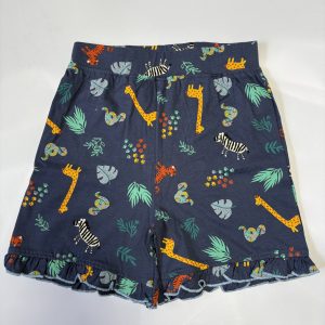 Navy Frill Safari Shorts by Lilly & Sid